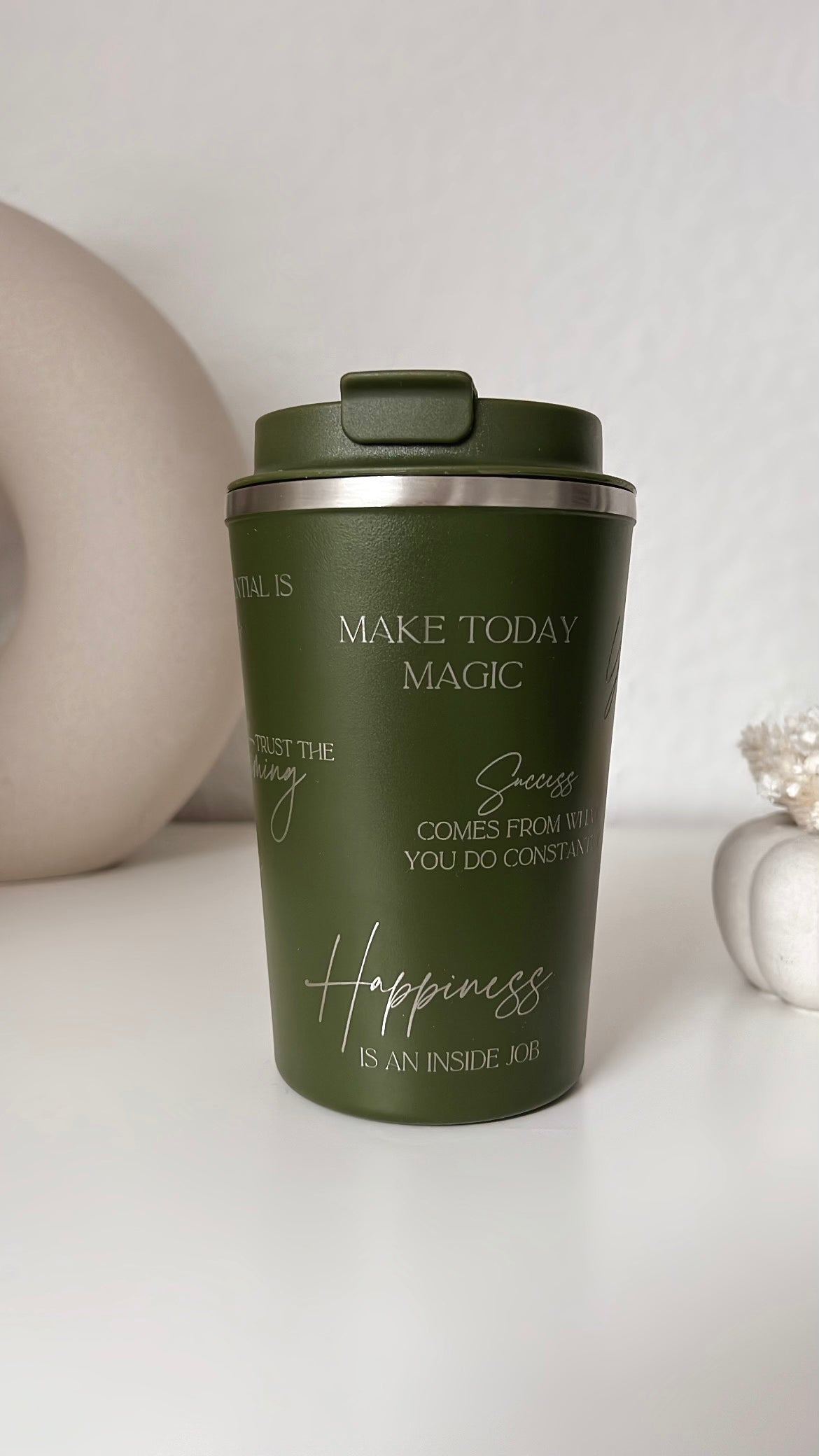 Thermo Mug "Happy Cup"