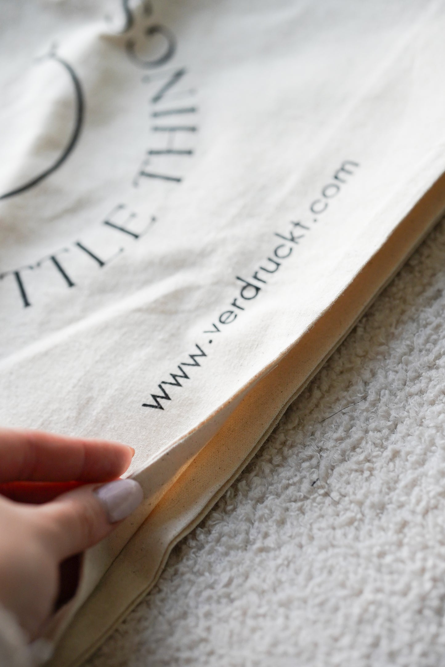 Baumwollshopper „Enjoy the Little things“ Limited