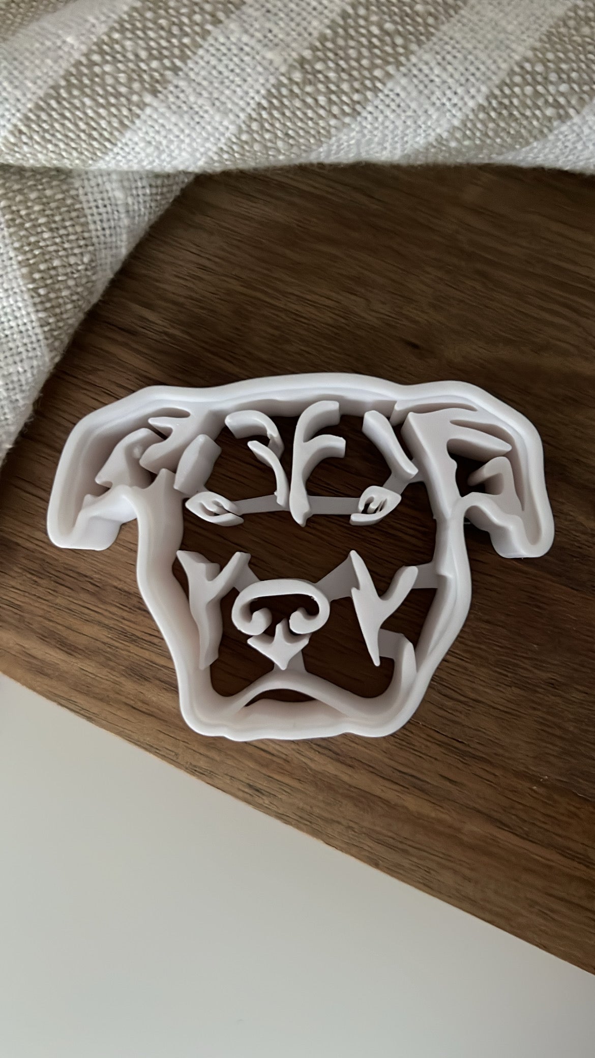 Ausstecher "Amstaff"