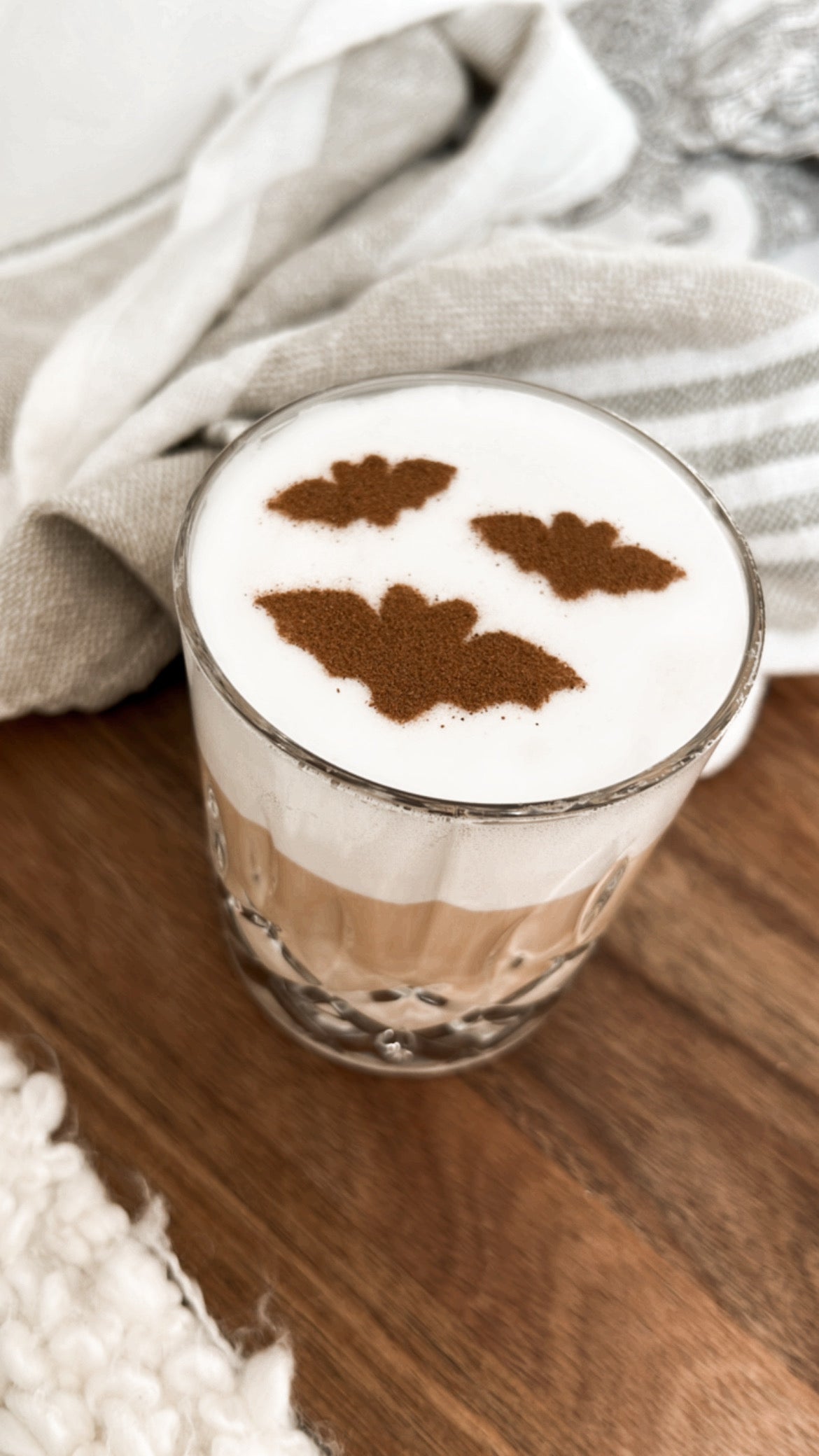 Milchschaumschablonen „Halloween"