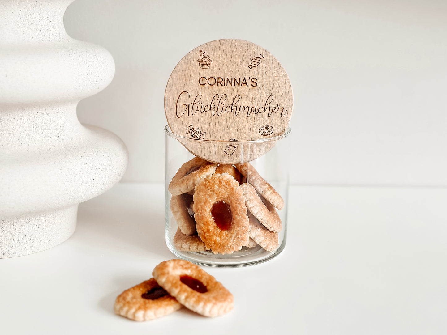 Vorratsglas "Glücklichmacher"