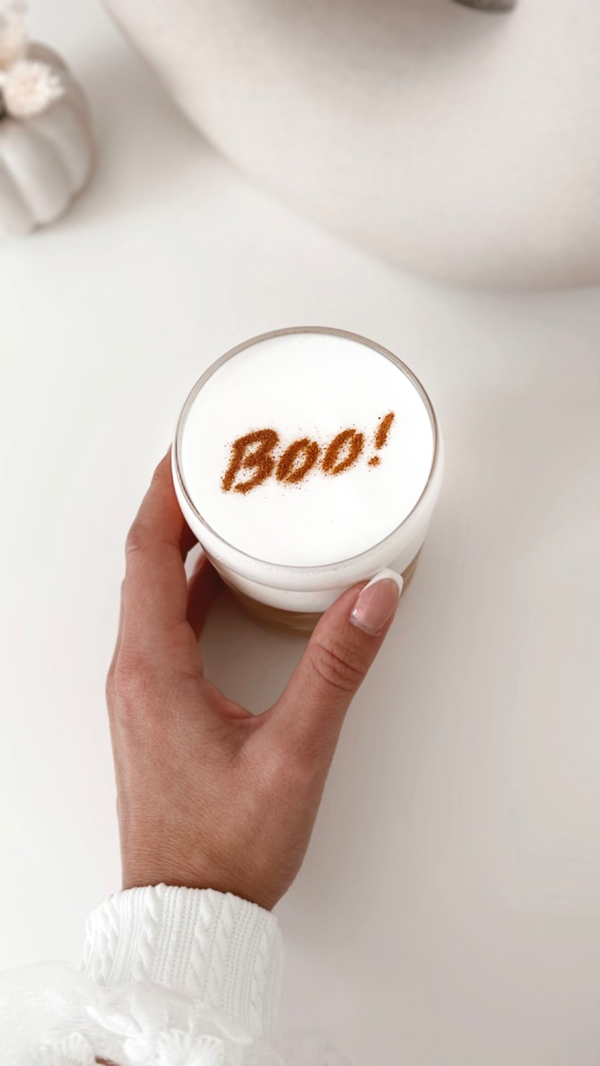 Milchschaumschablonen „Halloween"