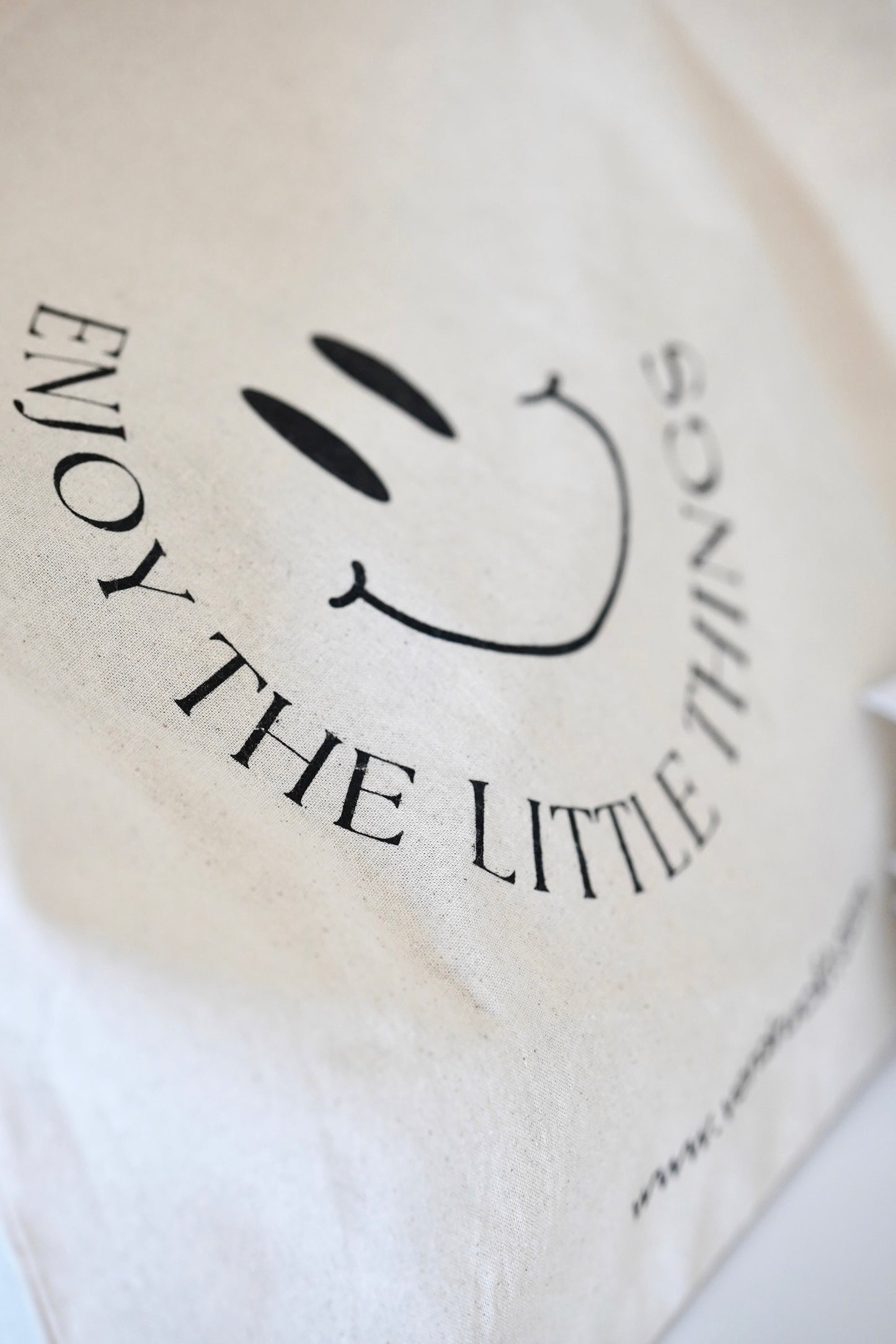 Baumwollshopper „Enjoy the Little things“ Limited