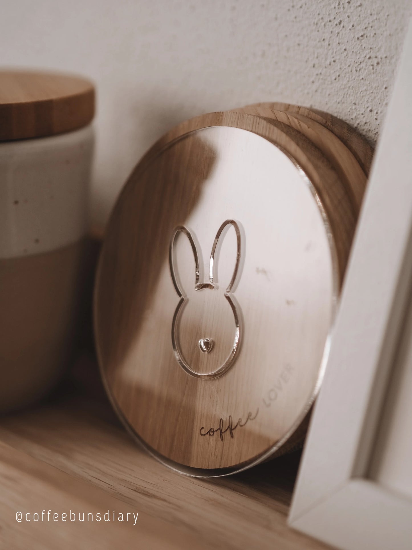 Milchschaumschablone "Bunny"