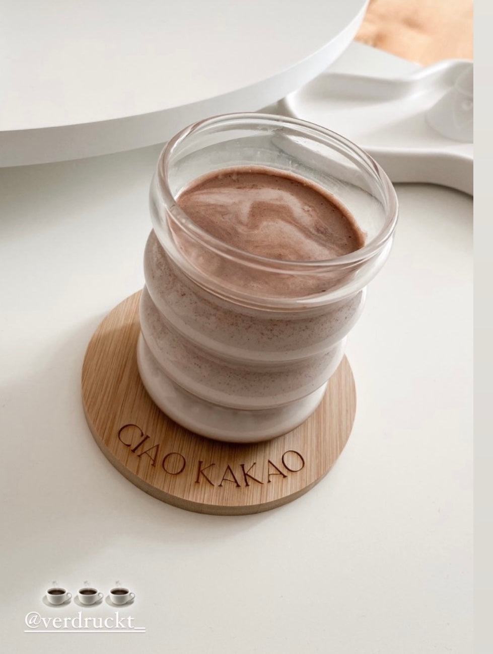 Untersetzer "CIAO KAKAO"