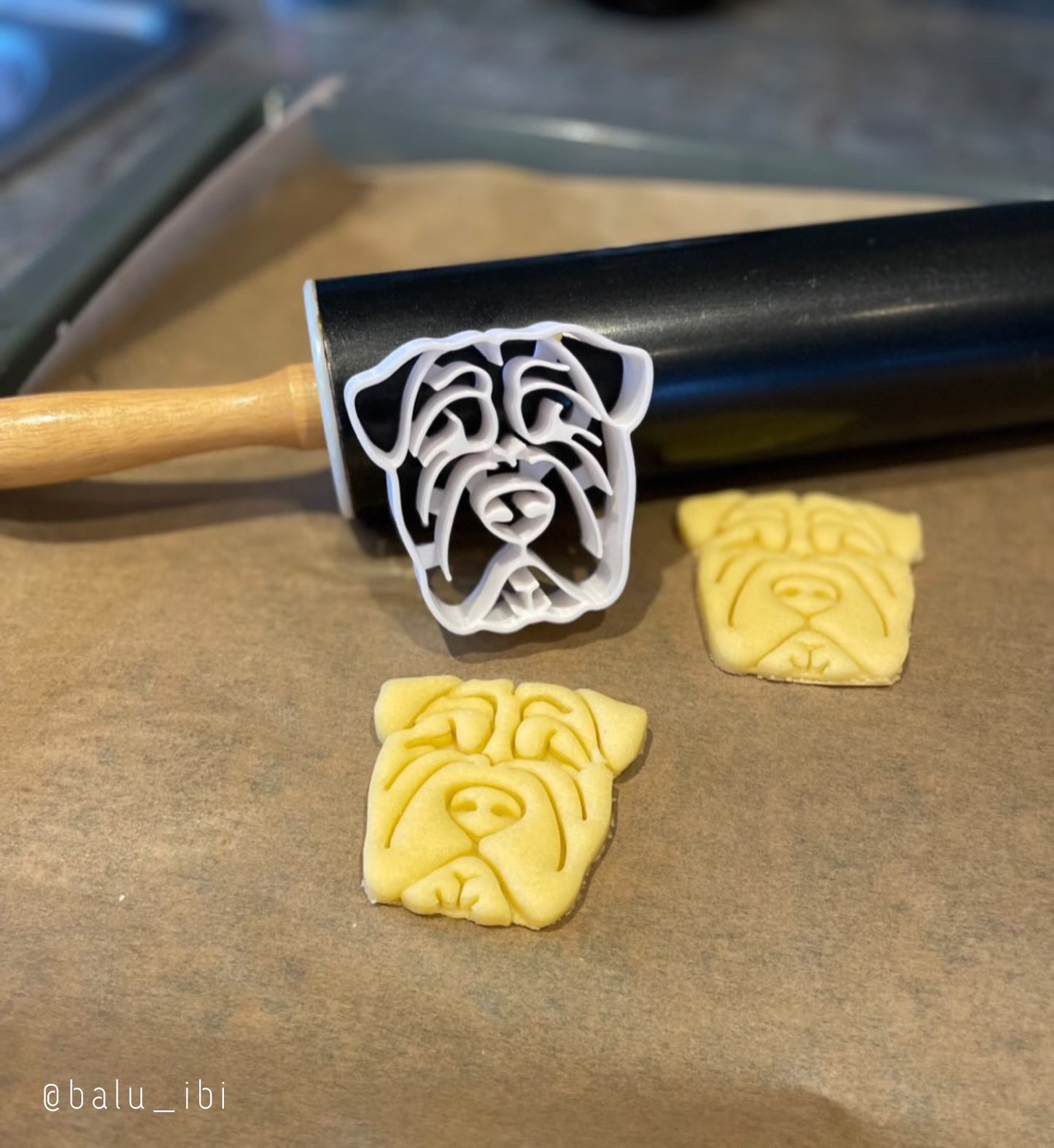 Ausstecher "Shar Pei"