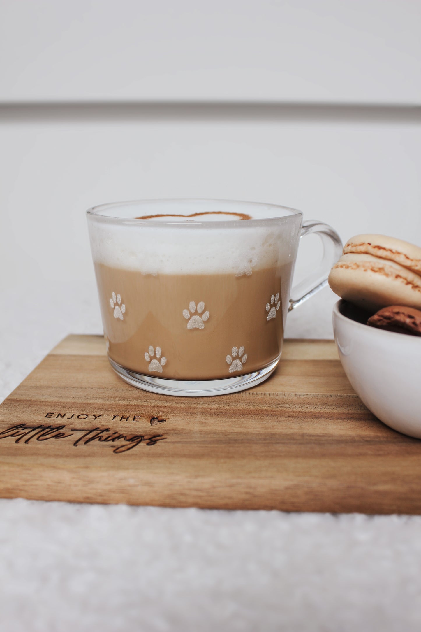 Glastasse "Pfötchen"