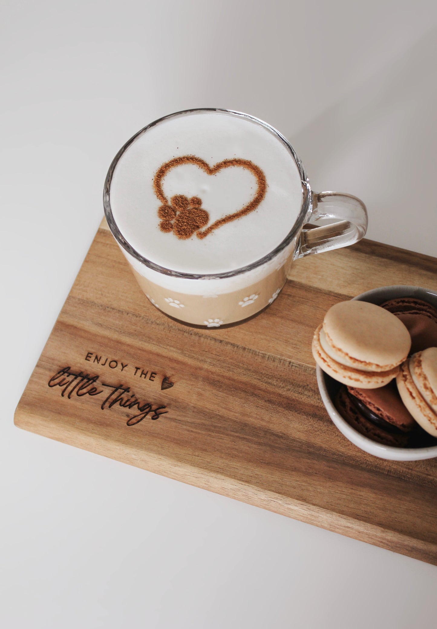 Glastasse "Pfötchen"