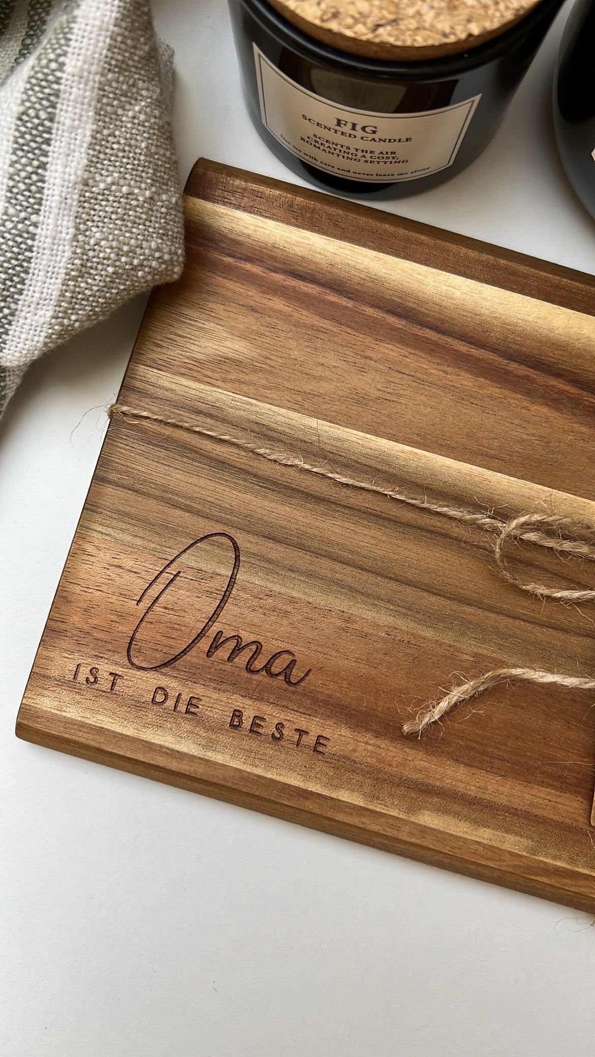 Brettchen Akazie "Oma"
