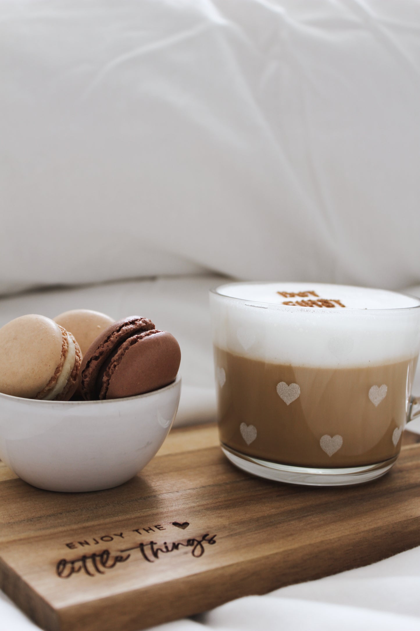 Glastasse "Herzen"