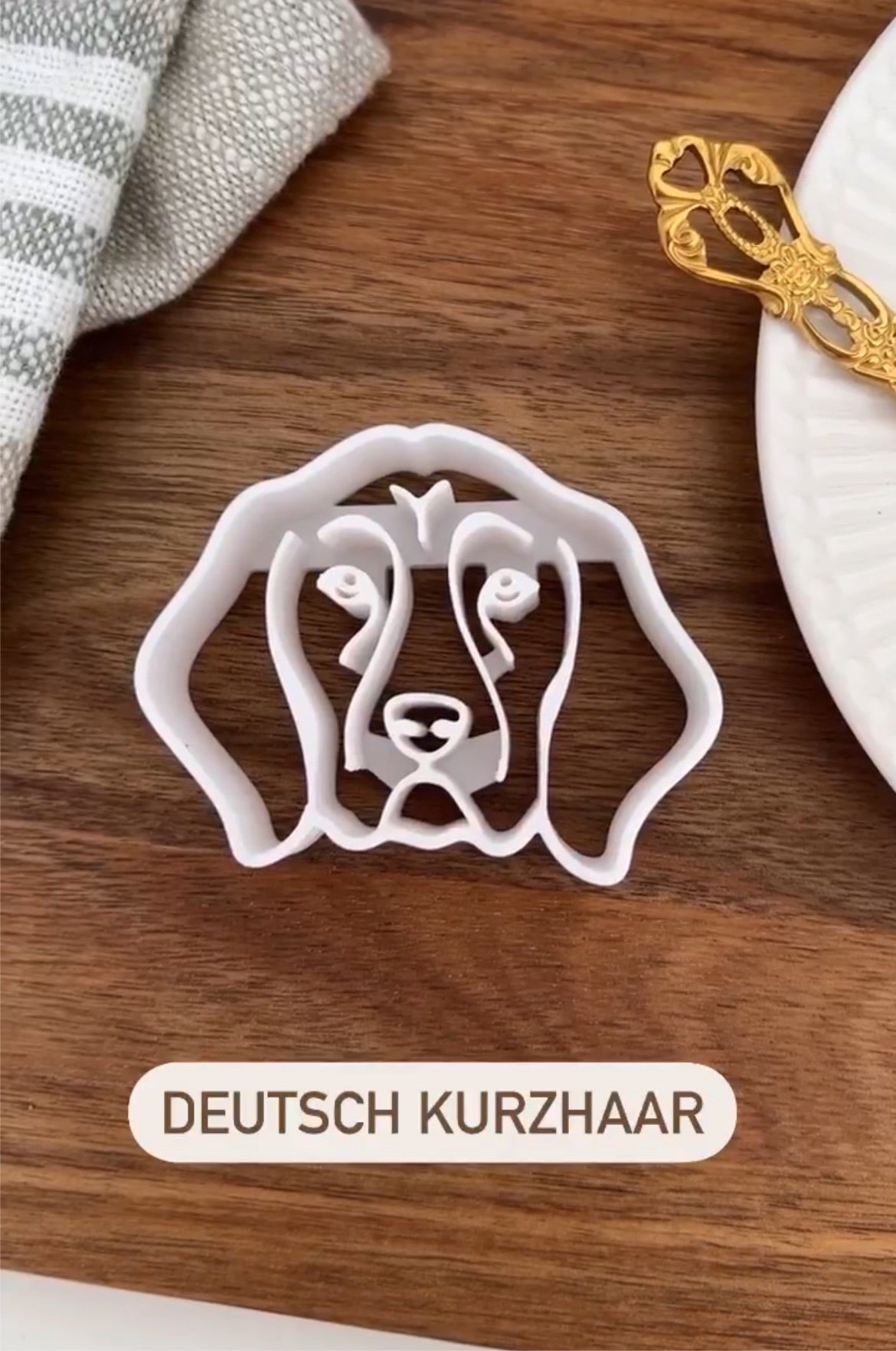 Ausstecher "Deutsch Kurzhaar"