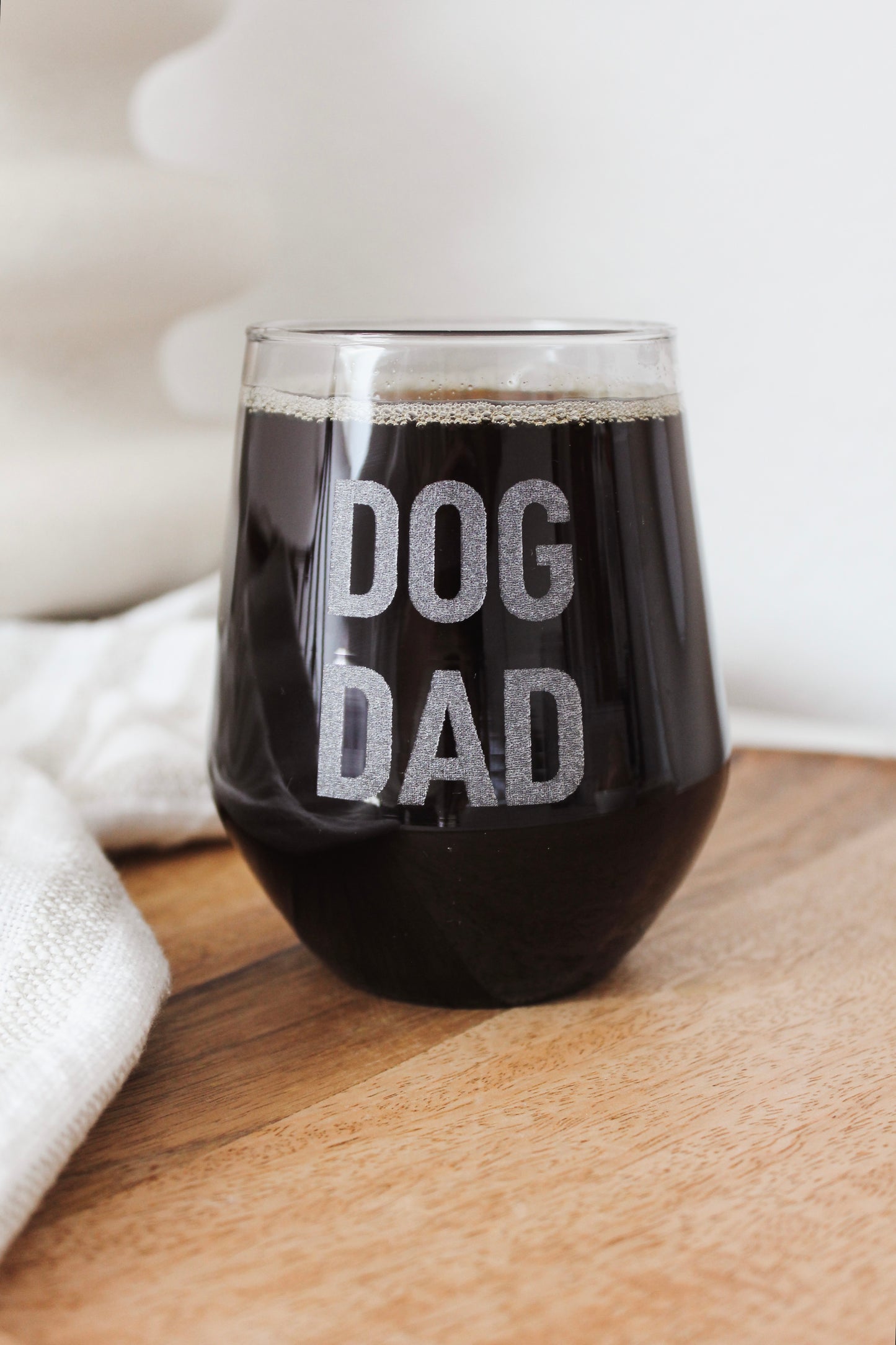 Trinkglas "DOG MUM/DAD/BROTHER/SISTER"