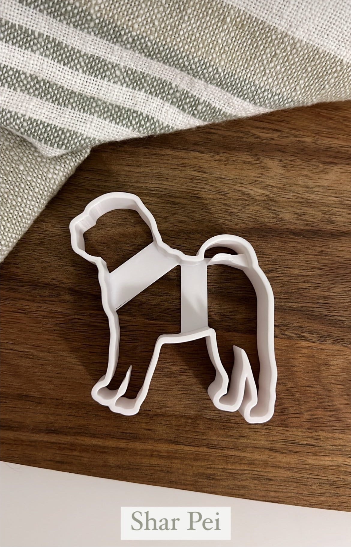 Ausstecher "Shar Pei"