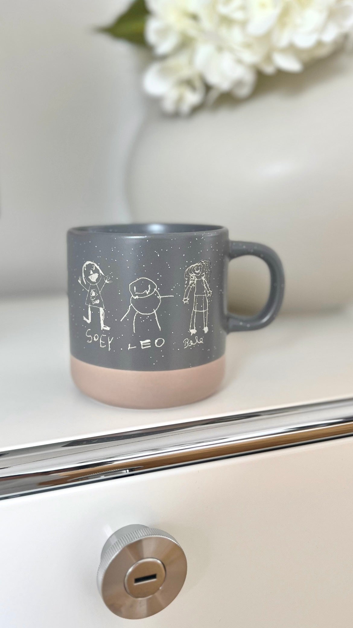 Steingut Tasse "eigenes Design"