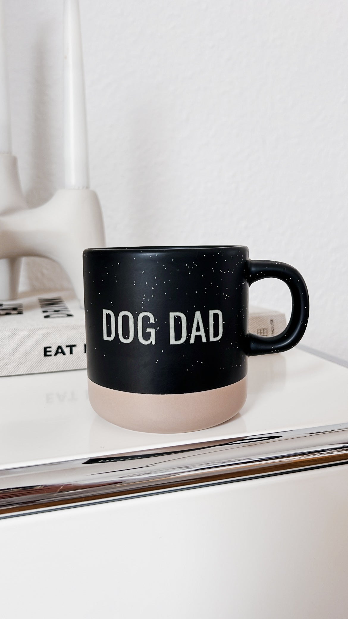 Steingut Tasse "dogs"