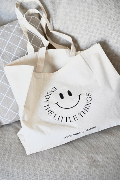 Baumwollshopper „Enjoy the Little things“ Limited