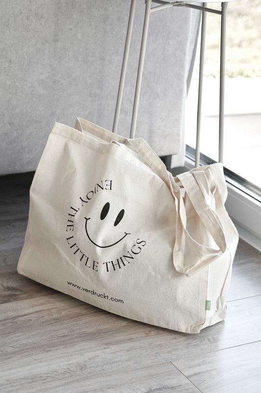 Baumwollshopper „Enjoy the Little things“ Limited