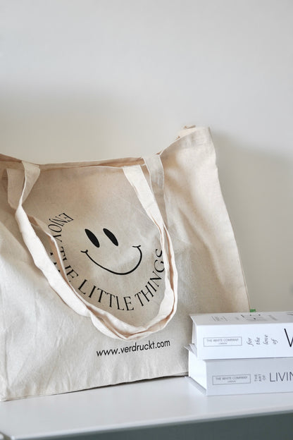 Baumwollshopper „Enjoy the Little things“ Limited