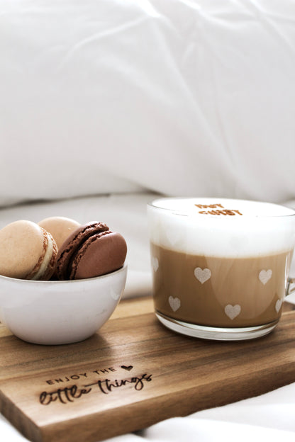 Glastasse "eigenes Design"